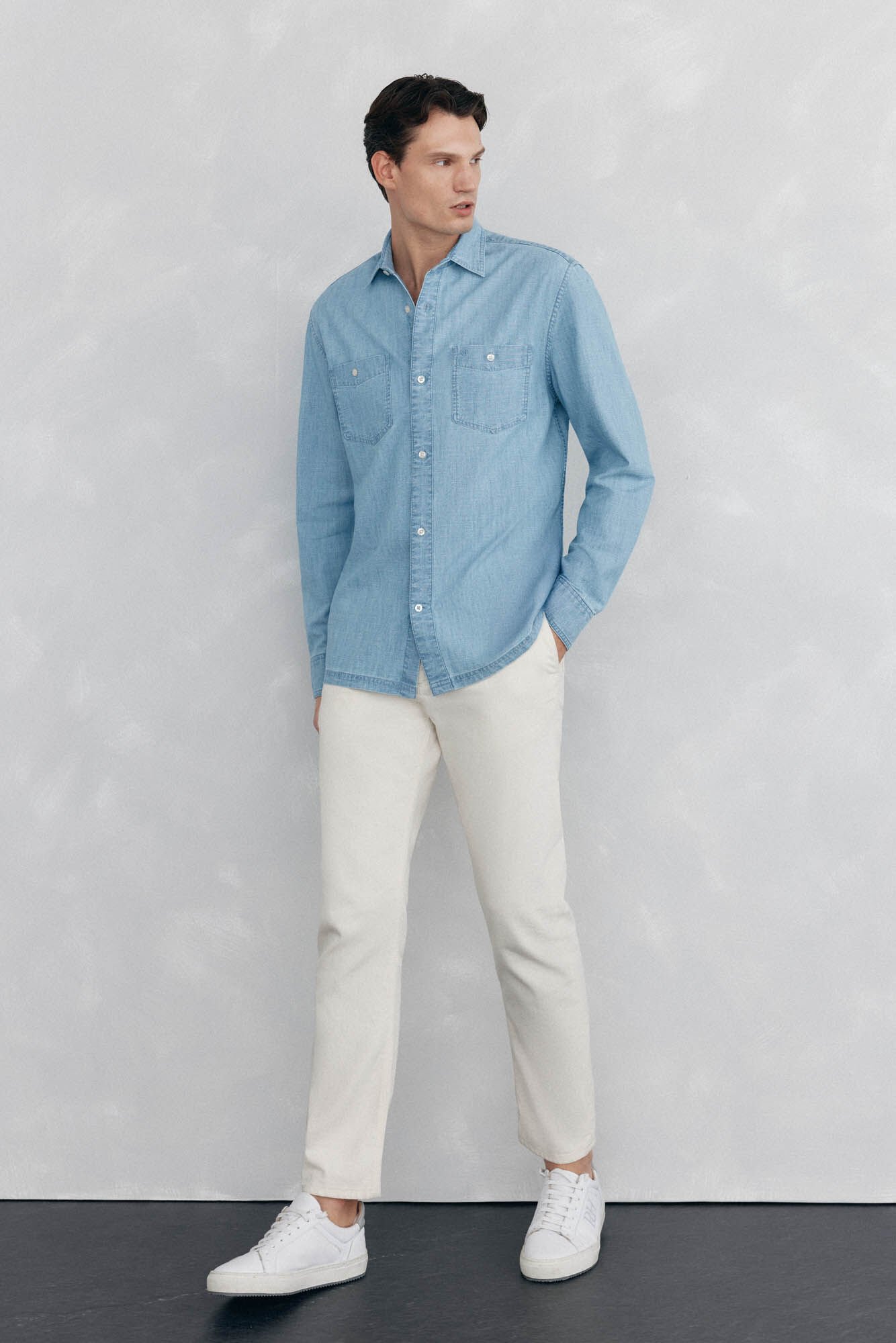 Pedro del Hierro Camisa cambraia