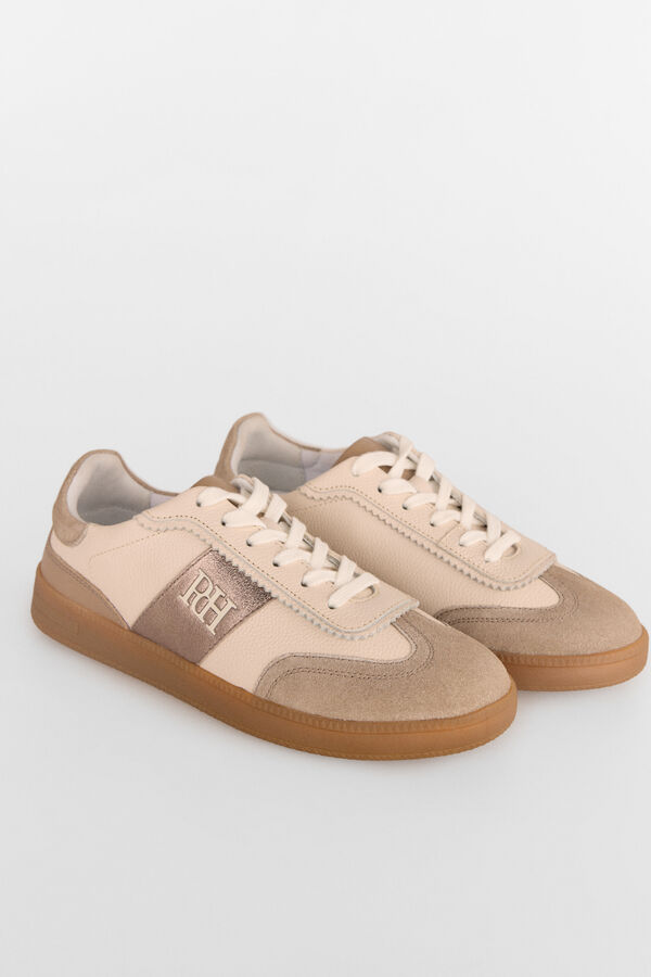 Pedro del Hierro Zapatillas deportivas logo Beige