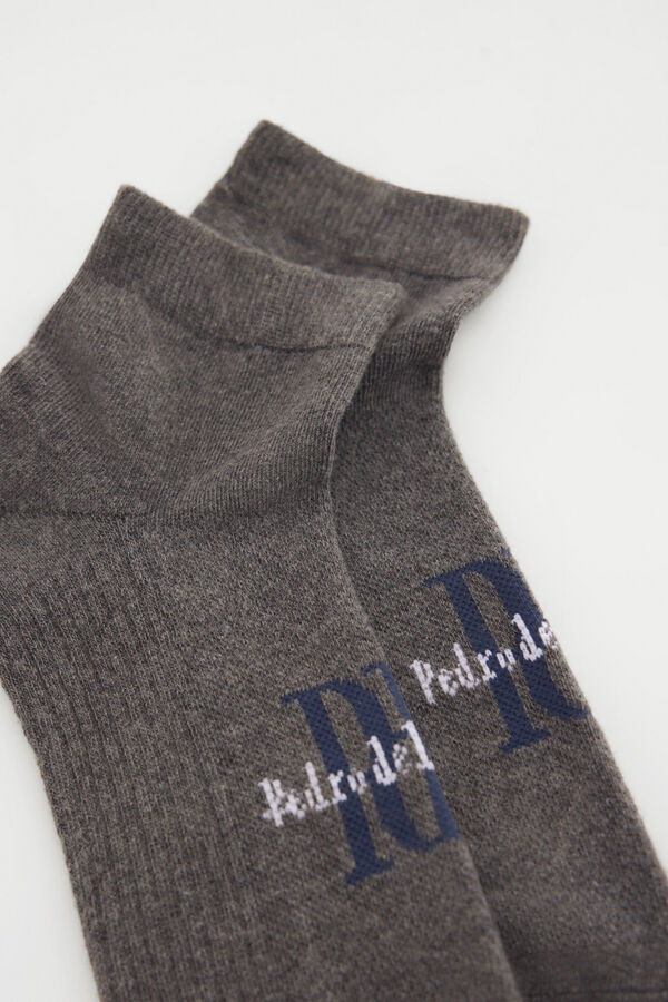 Pedro del Hierro Ankle sock Grey