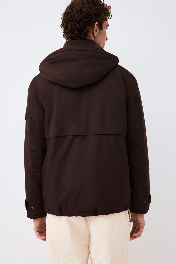 Pedro del Hierro Field jacket 4 bolsos Marrom