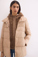 Pedro del Hierro Detachable gilet parka Brown