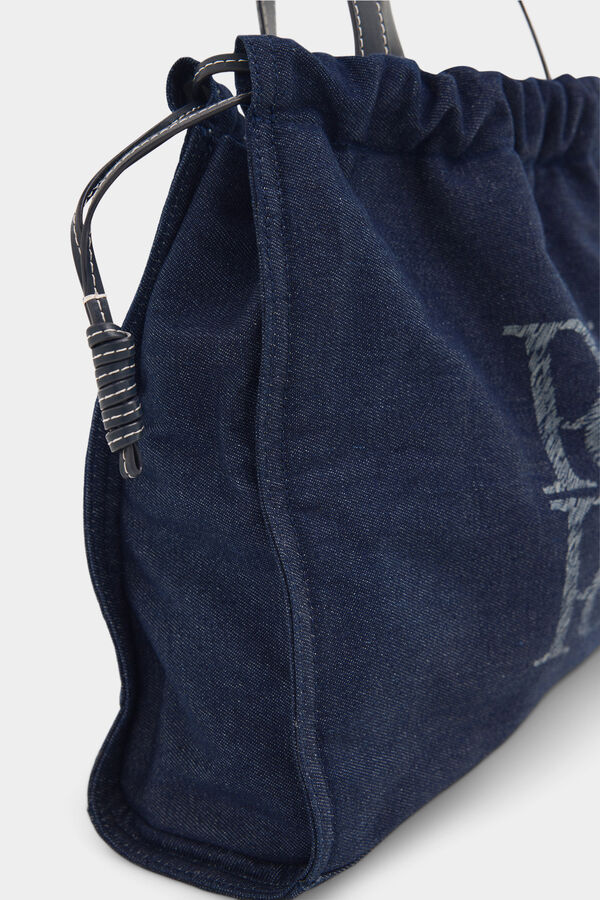 Pedro del Hierro Shopper denim Azul