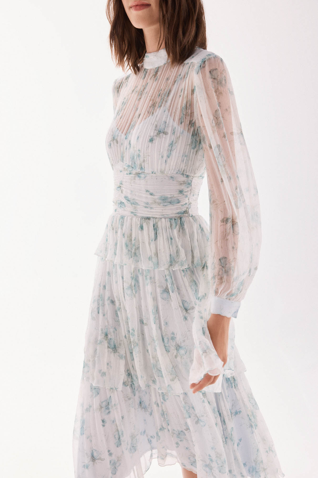 TFP by Tamara Falc&oacute; Ruffled dress