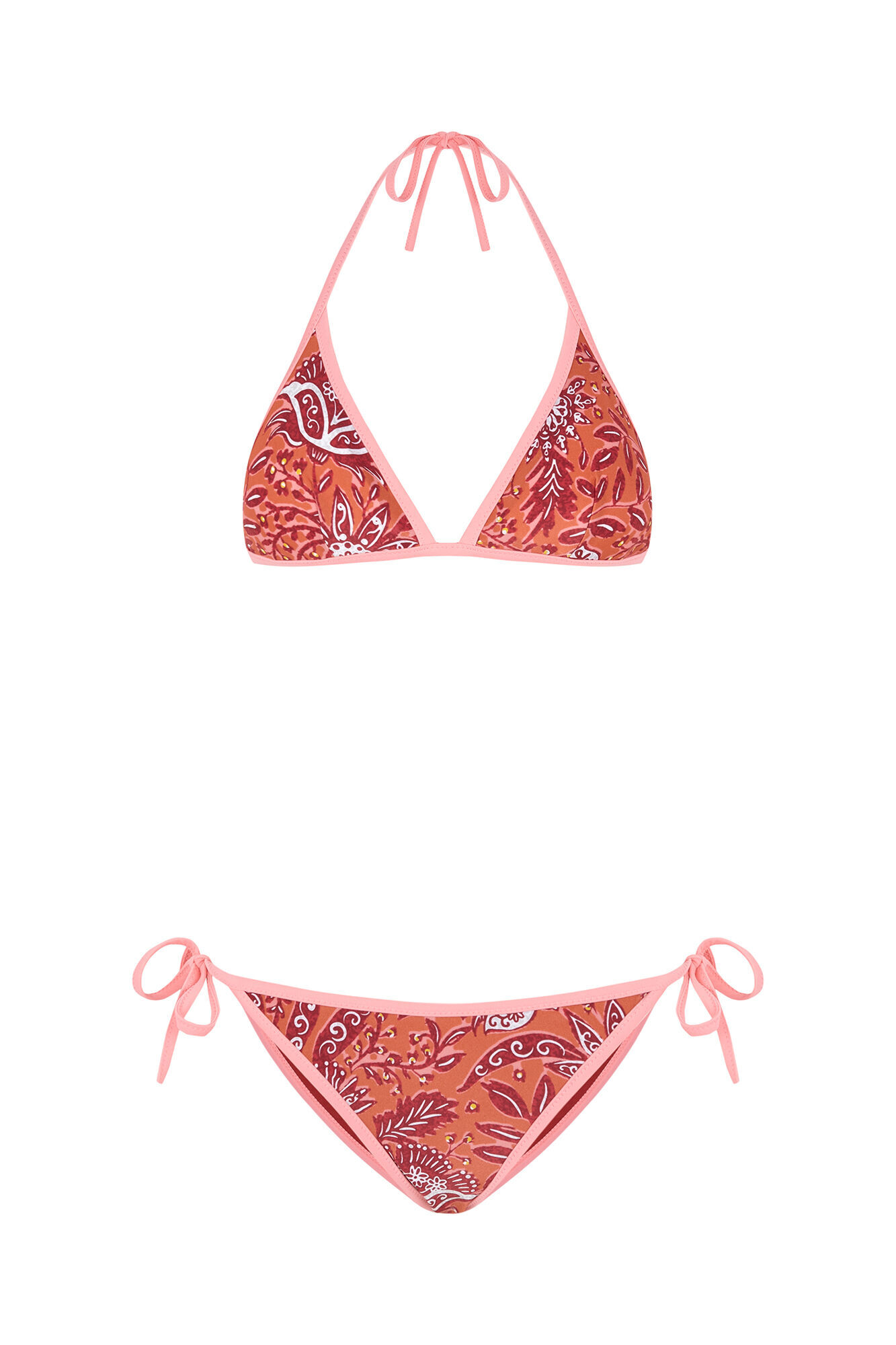 Pedro del Hierro Bikini estampado con contrastes