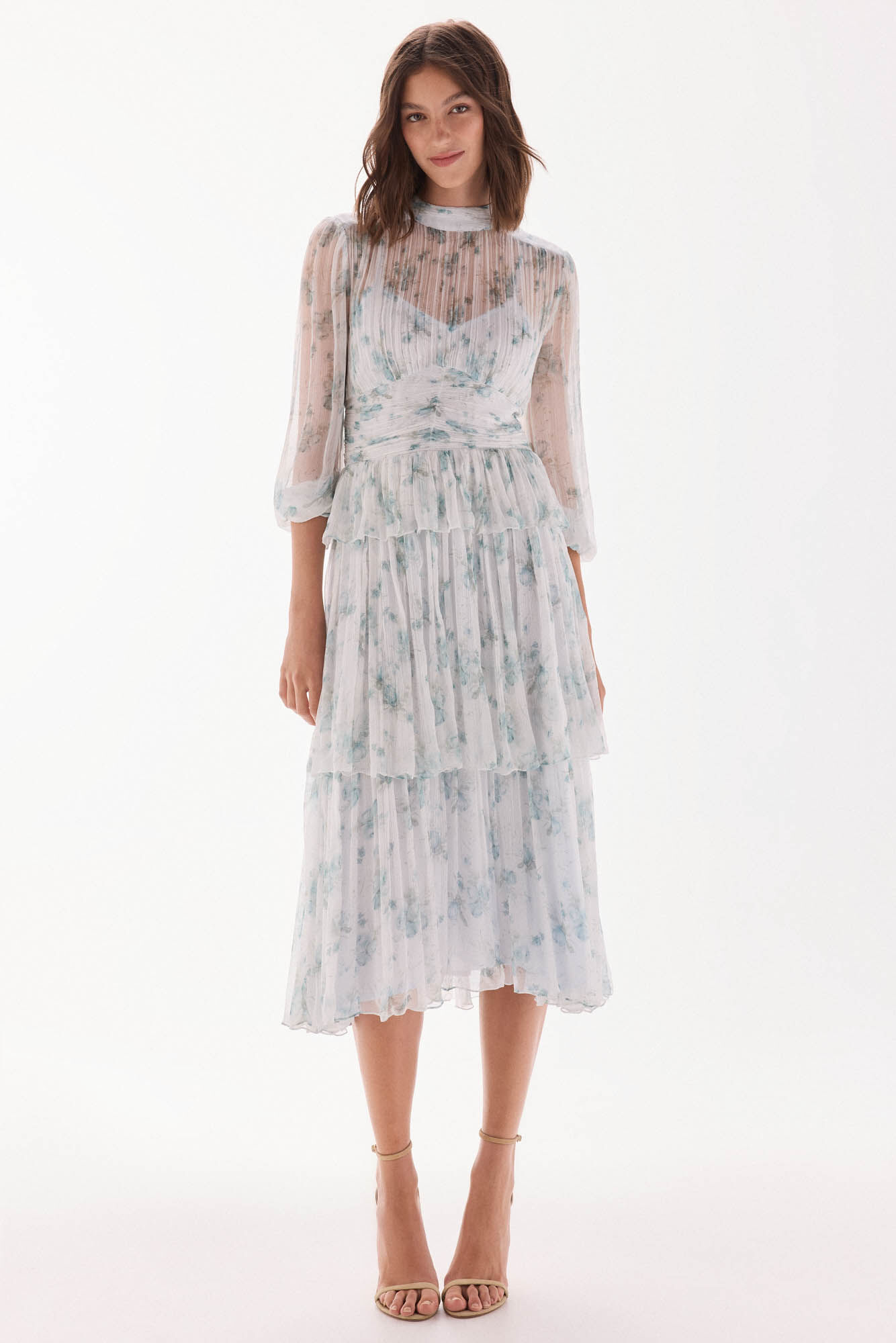 TFP by Tamara Falc&oacute; Ruffled dress