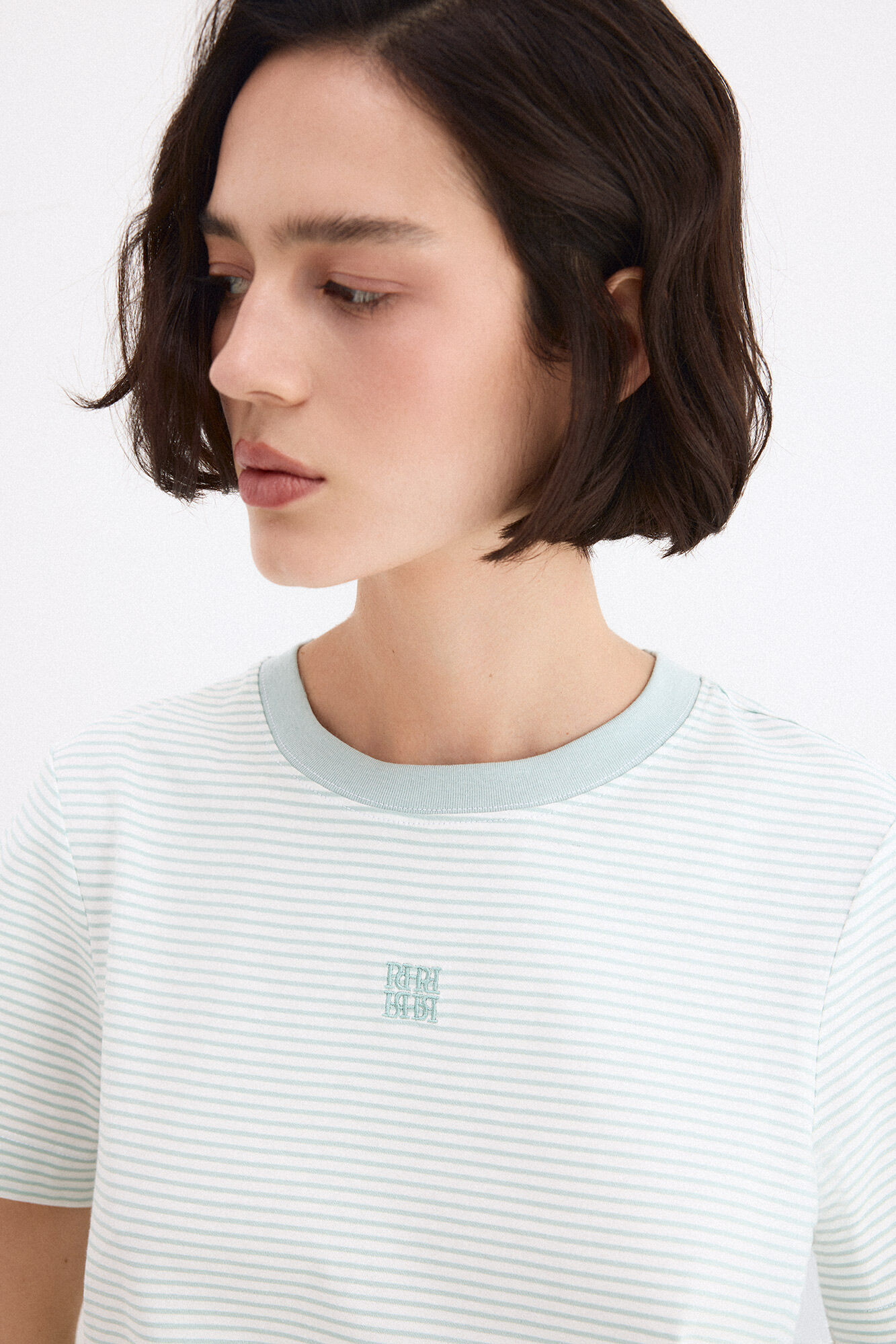 Pedro del Hierro Camiseta manga corta a rayas