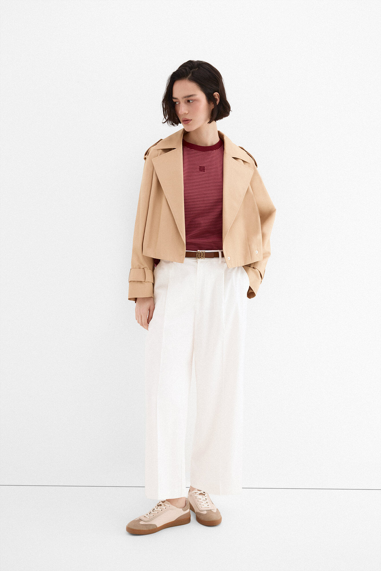 Pedro del Hierro Camiseta manga corta a rayas