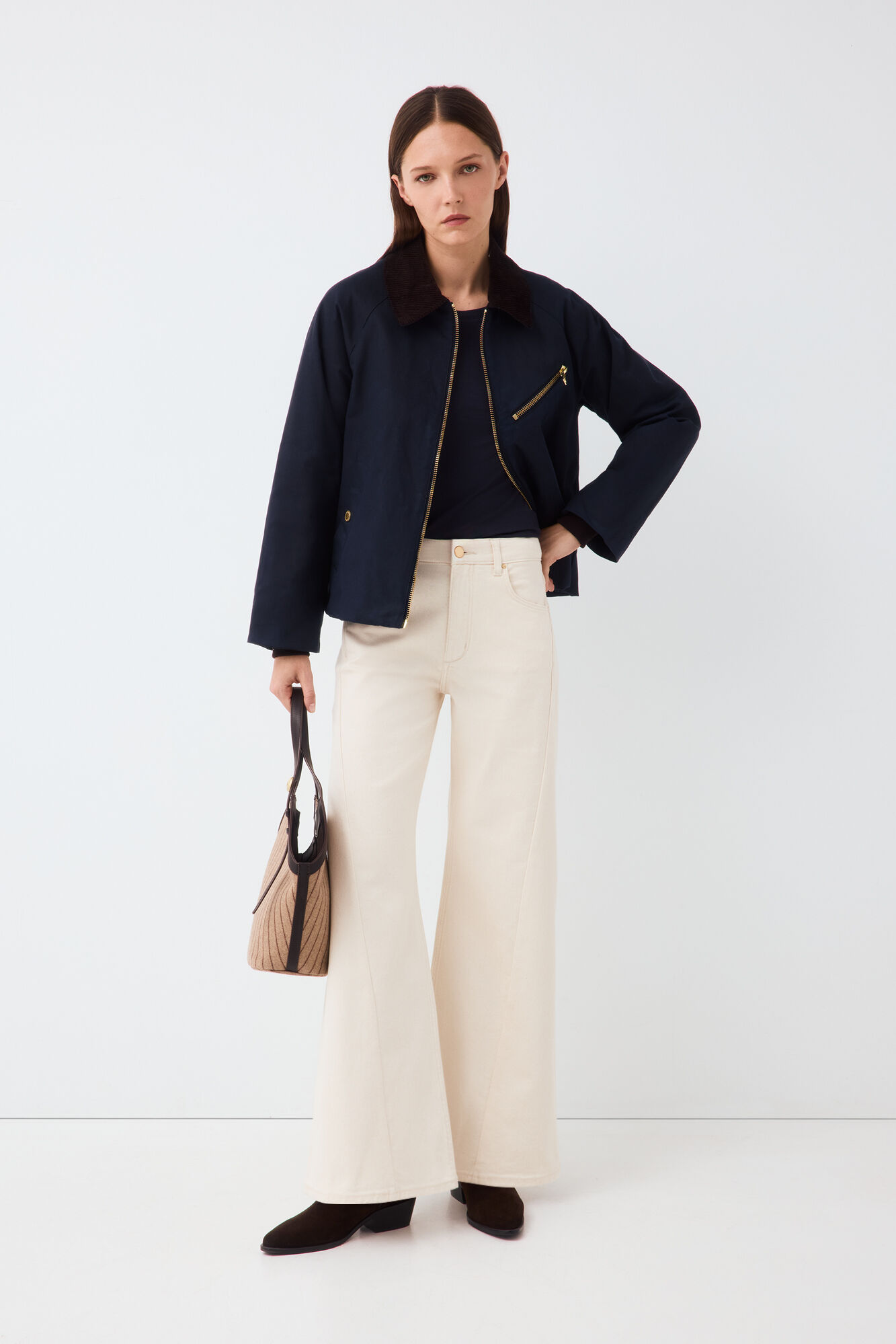 Pedro del Hierro Jeans wide leg arch