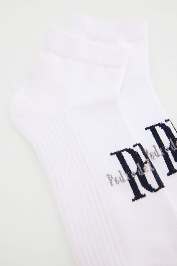Pedro del Hierro Ankle sock White