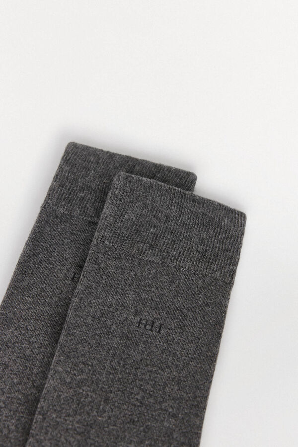 Pedro del Hierro Plain sports socks Grey