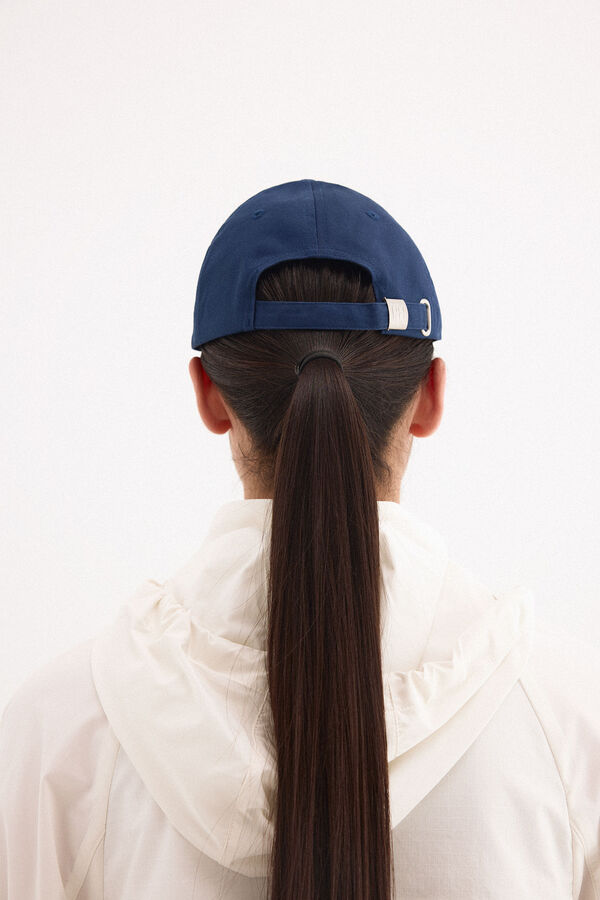 Pedro del Hierro Embroidered logo cap Blue