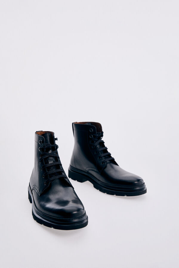 Pedro del Hierro Bota urbana piso goma Negro