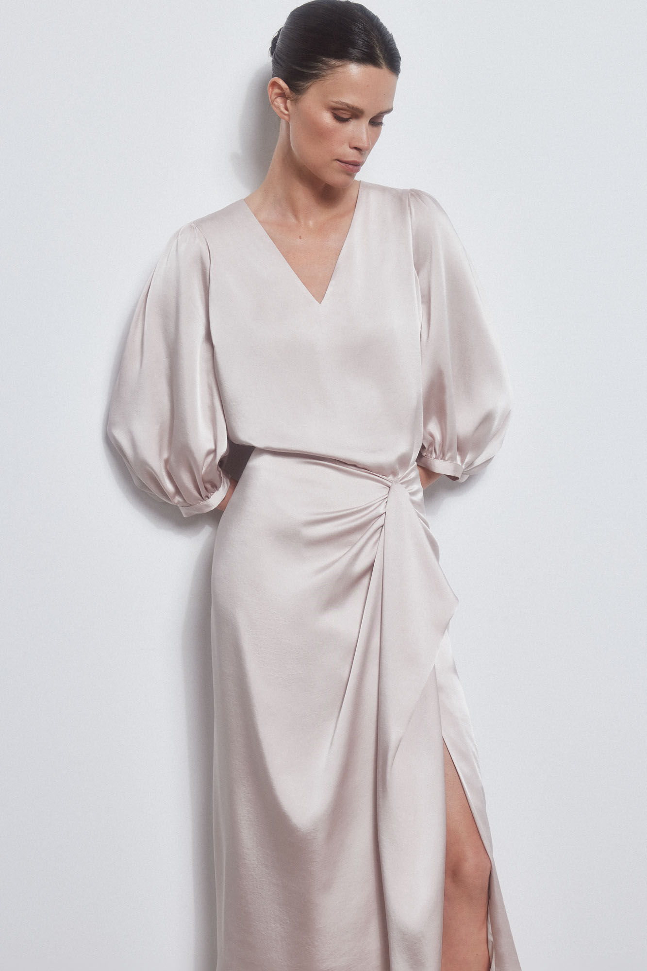 Satin dress blouse outlet