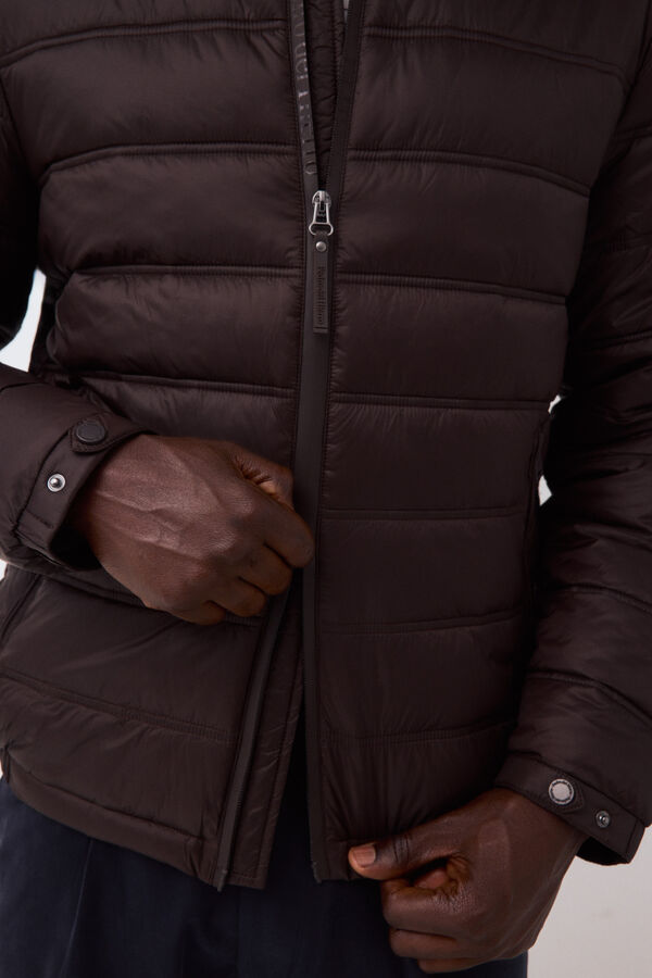 Pedro del Hierro Ultralight puffer jacket Brown