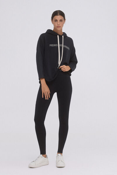 Pedro del Hierro Legging compresivo negro Negro