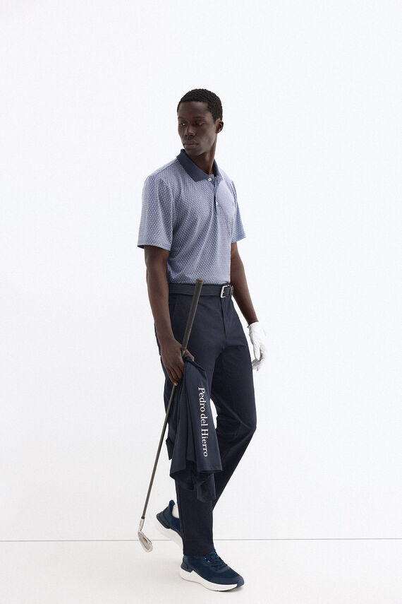 Polo estampado golf