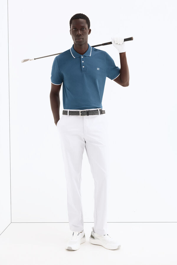 Pedro del Hierro Polo liso golf Azul