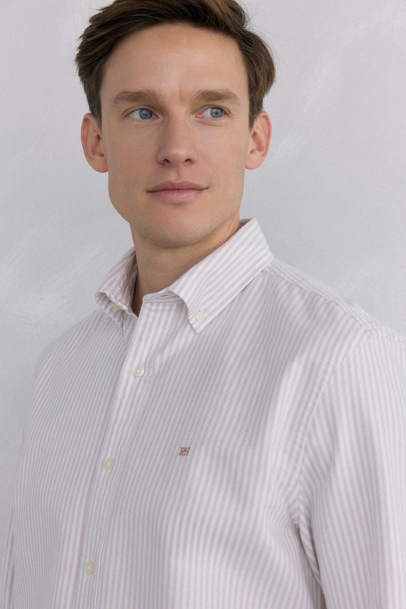 Pedro del Hierro Iconic candela striped Oxford shirt