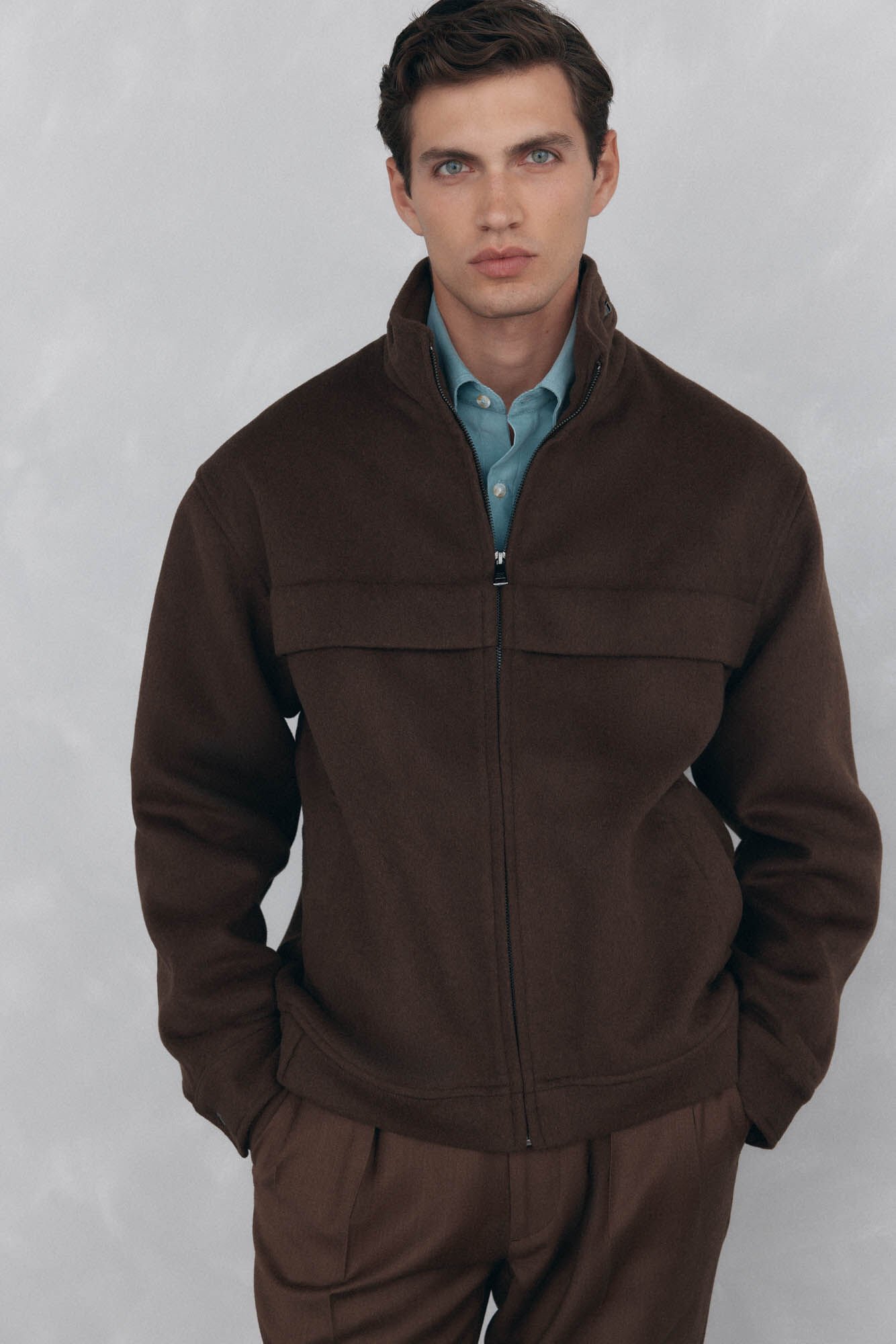 Pedro del Hierro Handmade wool jacket