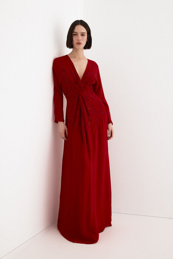 Vestido bordado