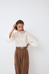 Pedro del Hierro Romantic T-shirt Ecru