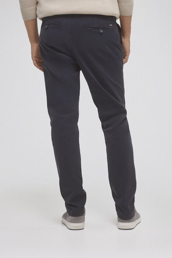 Pedro del Hierro Slim fit Premium Flex chinos Grey