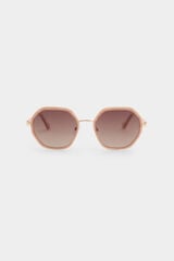 Pedro del Hierro Metal frame sunglasses Pink