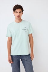 Pedro del Hierro Logo T-shirt Blue