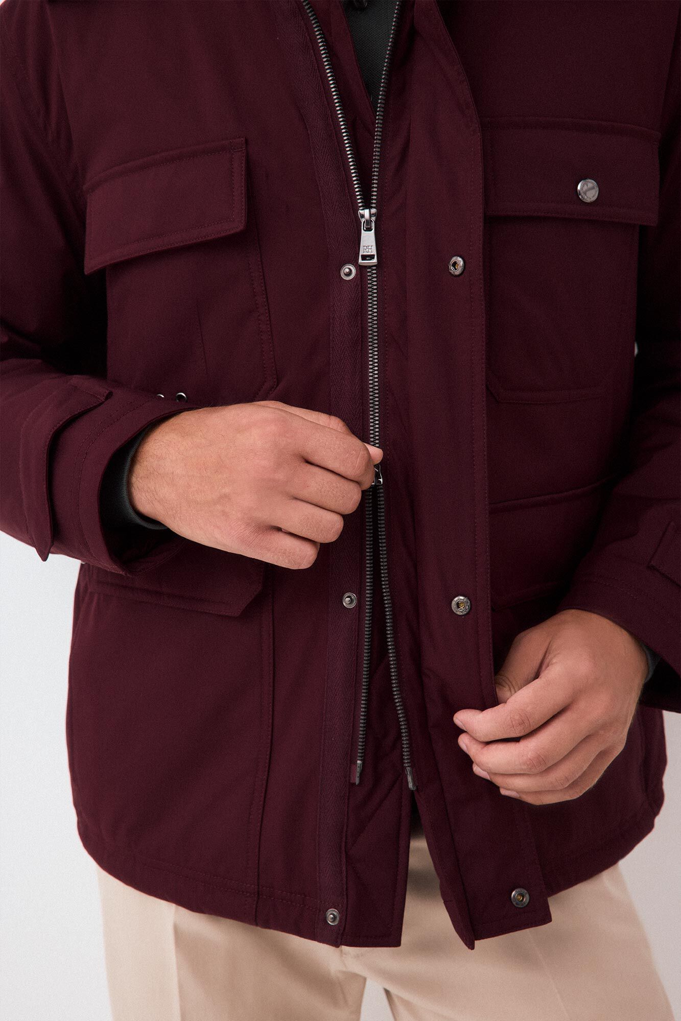 Pedro del Hierro Four-pocket field jacket