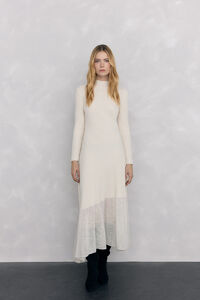 Pedro del Hierro Vestido de punto bajo desagujado