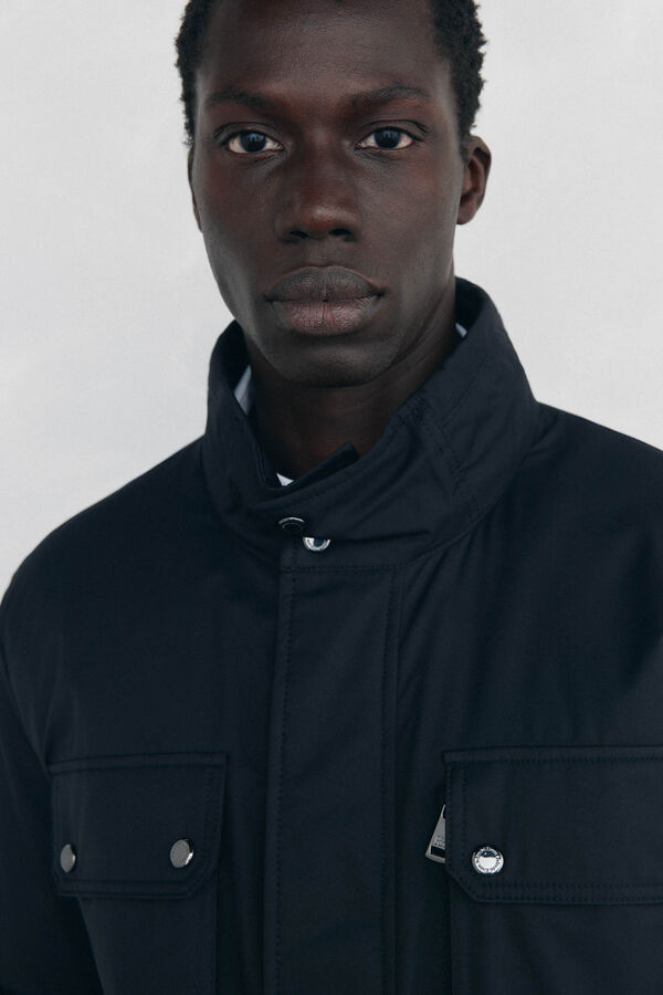 Pedro del Hierro 4-pocket jacket Black