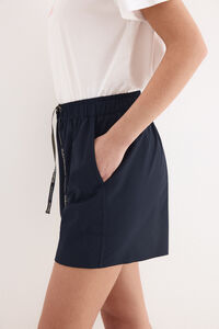 Pedro del Hierro Technical fabric trousers