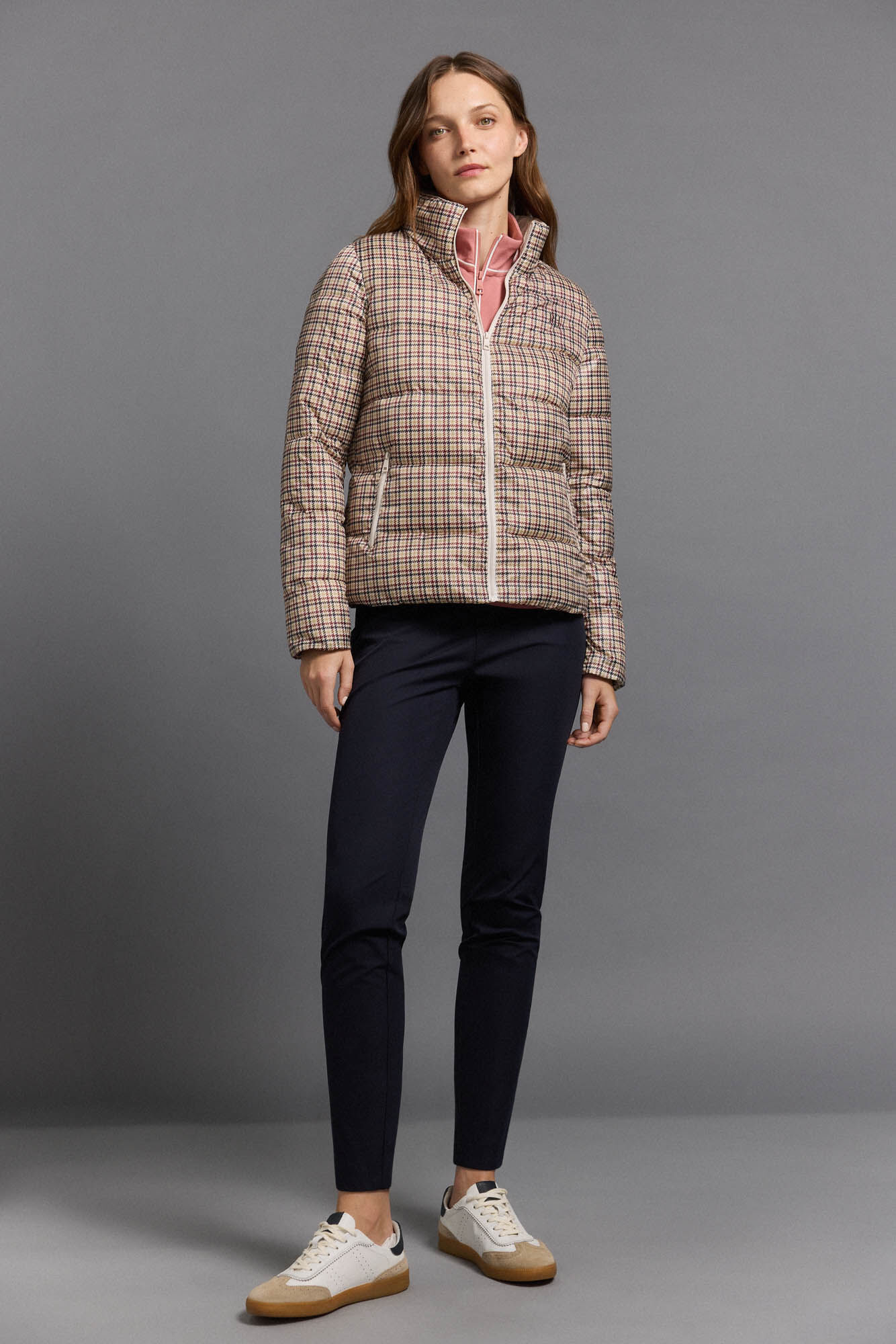 Pedro del Hierro Golf- print soft shell anorak