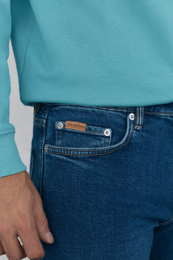 Pedro del Hierro Slim fit Premium Flex jeans Blue