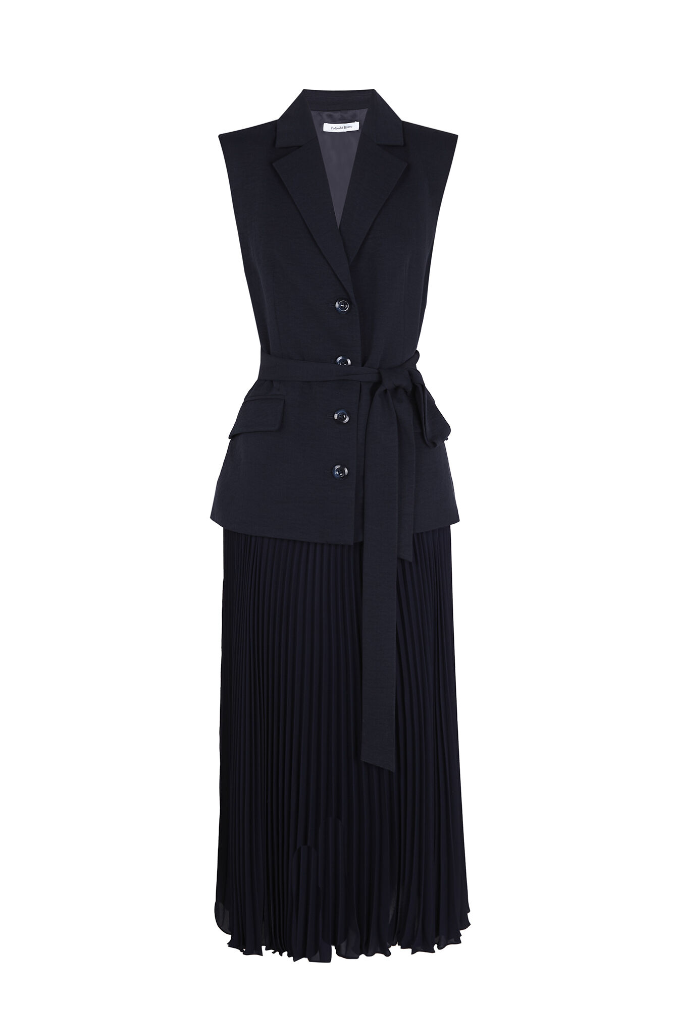Pedro del Hierro Tailored pleated dress