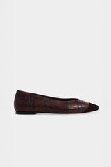 Pedro del Hierro Leather ballet flats Brown