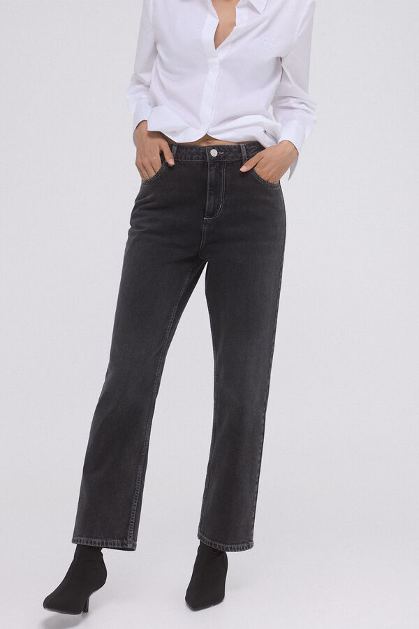 Pedro del Hierro Jeans straight fit Gris