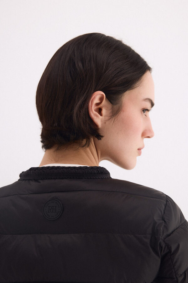 Pedro del Hierro Short puffer jacket Black