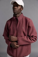 Pedro del Hierro Chaqueta lisa golf Burdeos