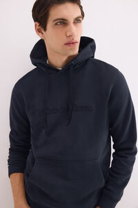 Pedro del Hierro Hooded logo sweatshirt