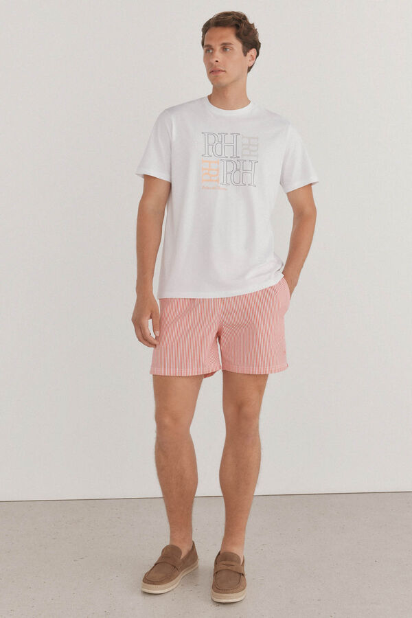 Pedro del Hierro Logo T-shirt White