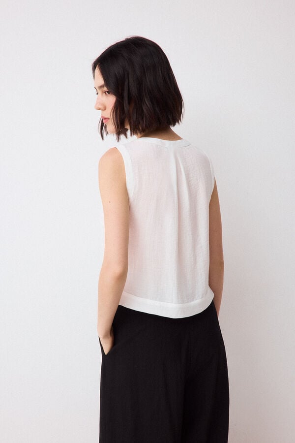 Pedro del Hierro Alamare top White