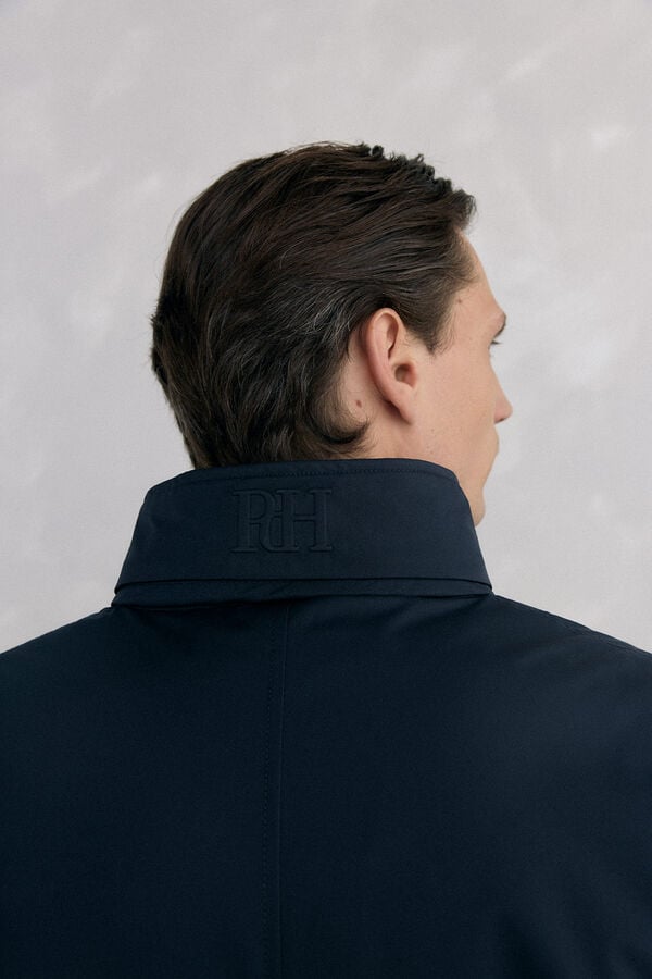 Pedro del Hierro Technical 4-pocket jacket Blue