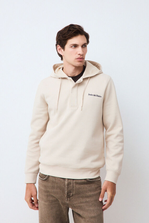 Sudadera logo con capucha