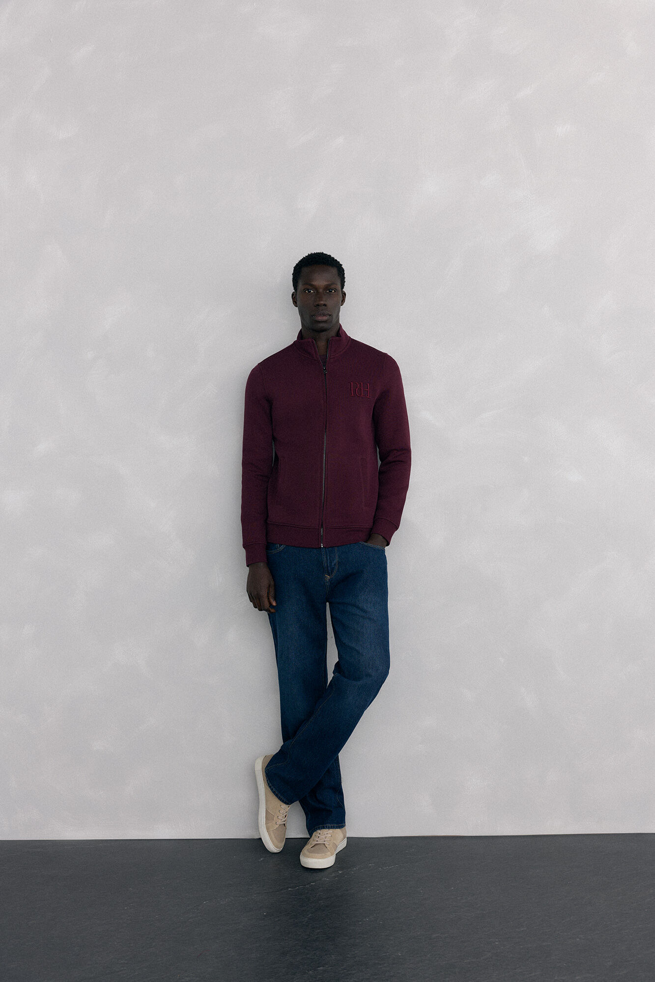 Pedro del Hierro C&aacute;rdigan tejido t&eacute;cnico