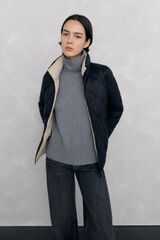 Pedro del Hierro Ultralight short reversible jacket Black