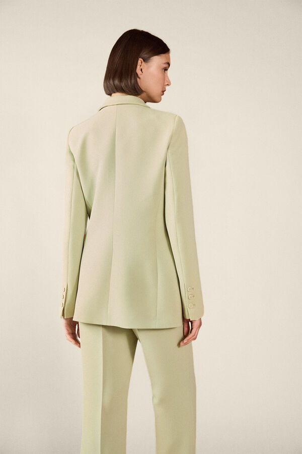 TFP by Tamara Falc&oacute; Double-breasted blazer Green