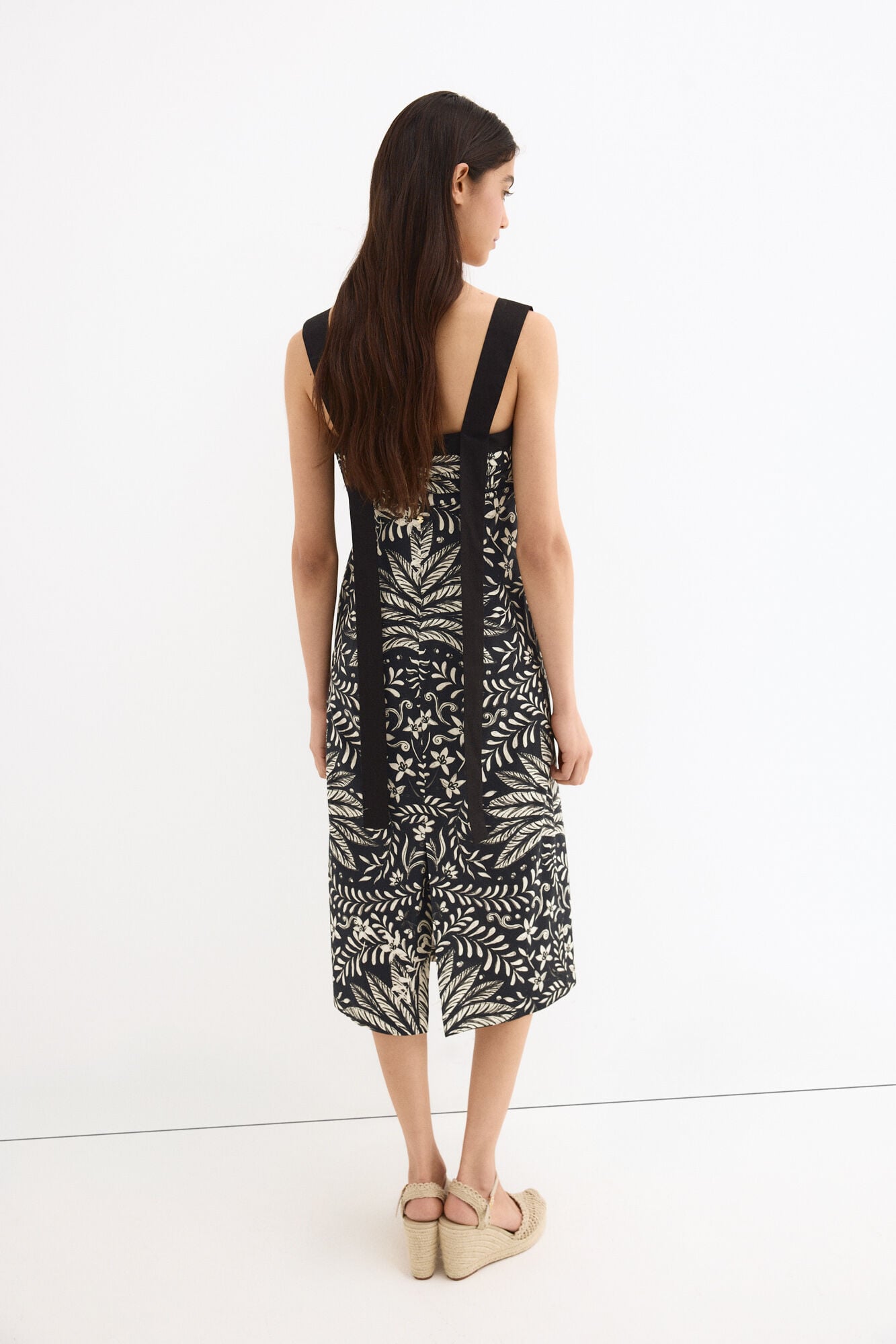 Pedro del Hierro Fitted poplin dress