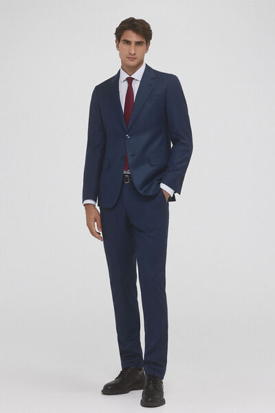 Pedro del Hierro Calças slim bi-stretch Azul