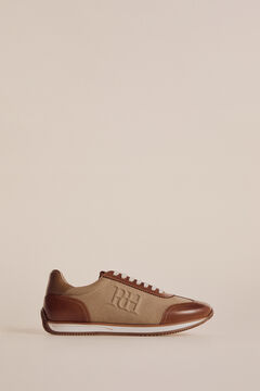 Pedro del Hierro New icon sneaker with rubber sole  Brown